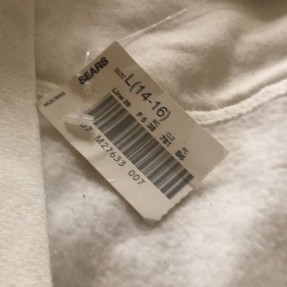 Cream colored fleece cardigan with pockets new with pockets - Picture 9 of 11